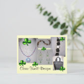 Het Briefkaart van het Design van het Heuveltje (Staand voorkant)