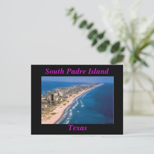 Het Briefkaart van het Eiland van de Aalmoezenier (Staand voorkant)