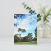 Het Briefkaart van het Eiland van Kiawah (Staand voorkant)