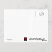 Het briefkaart van het Filmsterretje (Achterkant)