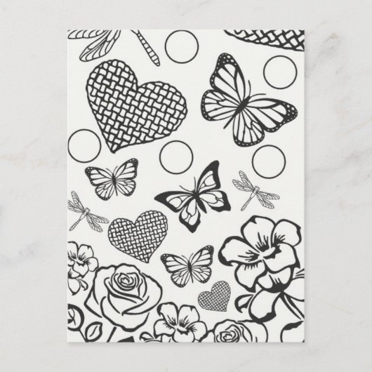 Het briefkaart van het Florence ontwerp kleur uw e (Voorkant)