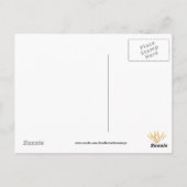 Het briefkaart van het gedicht van de Boeren (Achterkant)