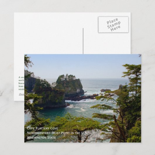 Het Briefkaart van het Gevlei van de kaap (Voorkant / Achterkant)