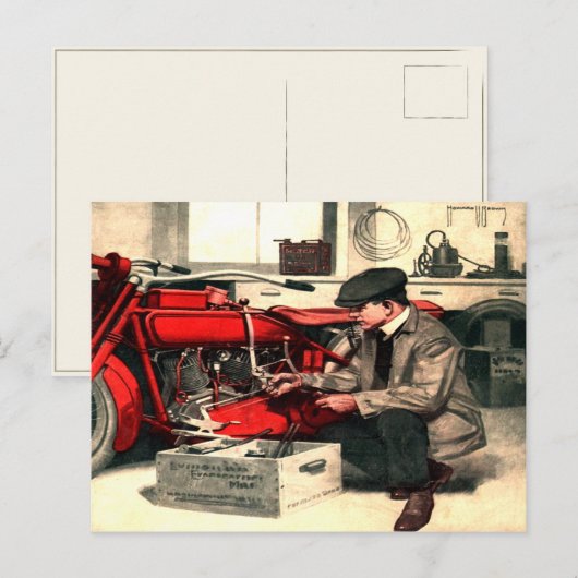 Het Briefkaart van het Hoesje van het tijdschrift (Voorkant / Achterkant)