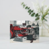 Het Briefkaart van het Hoesje van het tijdschrift  (Staand voorkant)