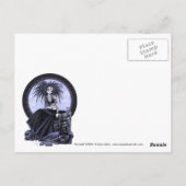 Het Briefkaart van het hoogtribaal-fusiewaterpante (Achterkant)