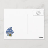 Het Briefkaart van het Huis van de paddestoel (Achterkant)