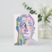 Het briefkaart van het Idool van de matinee (Staand voorkant)