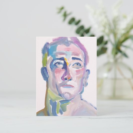 Het briefkaart van het Idool van de matinee (Staand voorkant)