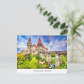 Het briefkaart van het Kasteel van Corvin van (Staand voorkant)