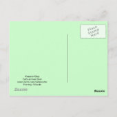 Het Briefkaart van het Kat van de vampier (Achterkant)