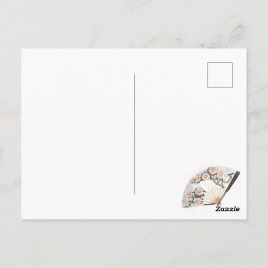 Het Briefkaart van het Katje van de geisha (Achterkant)