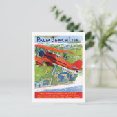 Het briefkaart van het Leven van het Palm Beach #1 (Staand voorkant)