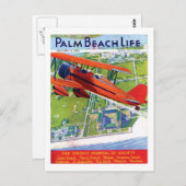 Het briefkaart van het Leven van het Palm Beach #1 (Voorkant / Achterkant)