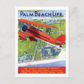 Het briefkaart van het Leven van het Palm Beach #1 (Voorkant)