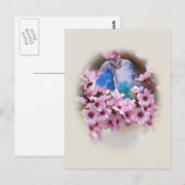 Het Briefkaart van het liefhebben van Parakeets (Voorkant / Achterkant)