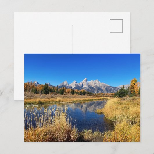 Het Briefkaart van het nationale park van de Stunn (Voorkant / Achterkant)