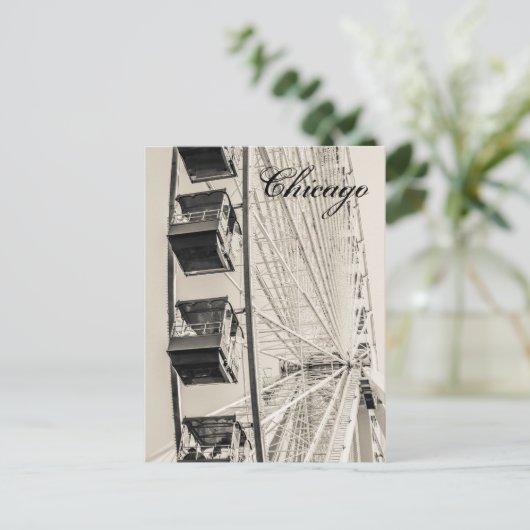 Het Briefkaart van het Reuzenrad van de Pijler van (Staand voorkant)