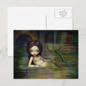 Het Briefkaart van het riool "van de Meermin" (Voorkant / Achterkant)