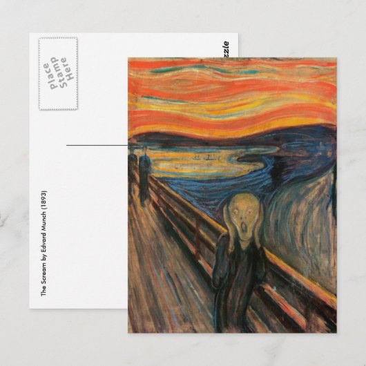 Het Briefkaart van het Schroefbeeld (Voorkant / Achterkant)