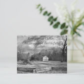 Het Briefkaart van het Slagveld van Chickamauga (Staand voorkant)