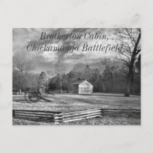 Het Briefkaart van het Slagveld van Chickamauga
