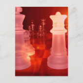 Het Briefkaart van het Spel van het schaak (Voorkant)