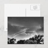 Het Briefkaart van het Storm naderen (Voorkant / Achterkant)