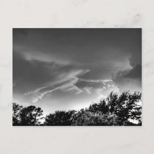 Het Briefkaart van het Storm naderen (Voorkant)