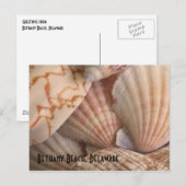 Het Briefkaart van het Strand van Bethany (Voorkant / Achterkant)