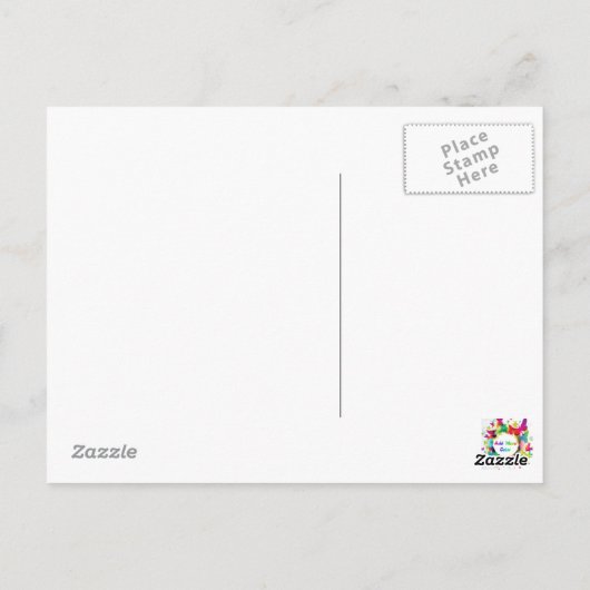 Het Briefkaart van het Strand van Californië (Achterkant)