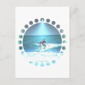 Het Briefkaart van het Surf vangen (Voorkant)