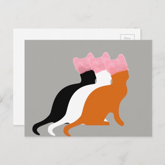 Het Briefkaart van het Tas van de Rechten van de (Voorkant / Achterkant)