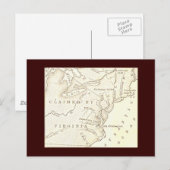 Het Briefkaart van het territorium van Virginia (Voorkant / Achterkant)