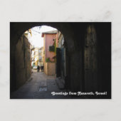 Het Briefkaart van het Uitzicht van de Straat van (Voorkant)