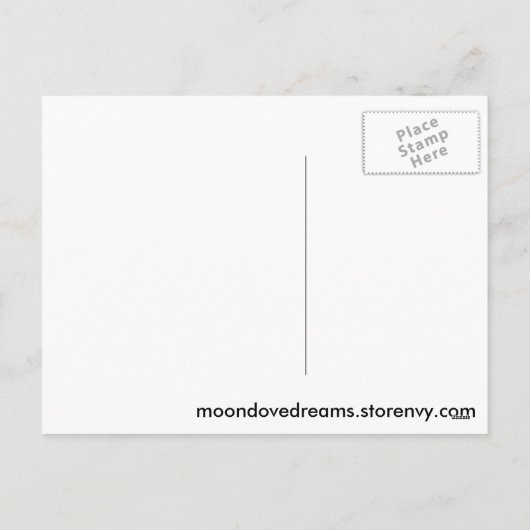 het briefkaart van het valentijnenvarken (Achterkant)