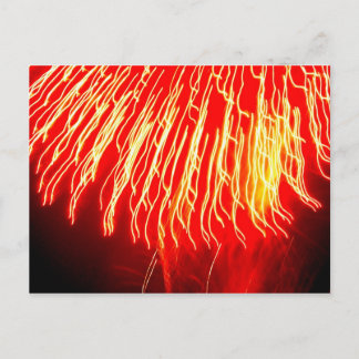 Het Briefkaart van het vuurwerk