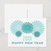 Het Briefkaart van het Vuurwerk van de terugwinnin (Voorkant / Achterkant)