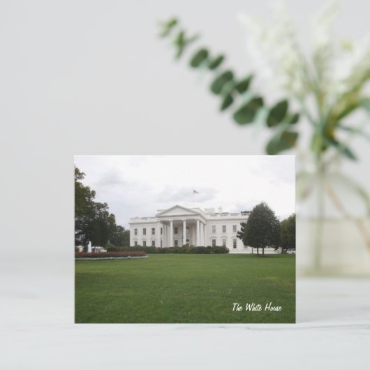 Het Briefkaart van het Witte Huis (Staand voorkant)