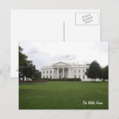 Het Briefkaart van het Witte Huis (Voorkant / Achterkant)