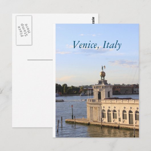 Het Briefkaart van Italië (Voorkant / Achterkant)