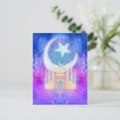 Het Briefkaart van Kareem van de Ramadan (Staand voorkant)