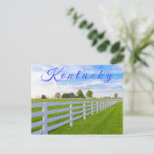 Het Briefkaart van Kentucky. Het landschap van het (Staand voorkant)