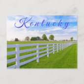 Het Briefkaart van Kentucky. Het landschap van het (Voorkant)