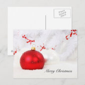 Het Briefkaart van Kerstmis (Voorkant / Achterkant)