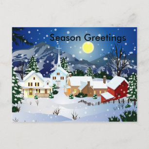 Het Briefkaart van Kerstmis