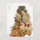 Het Briefkaart van Kerstmis (Voorkant / Achterkant)