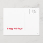 Het Briefkaart van Kerstmis (Achterkant)