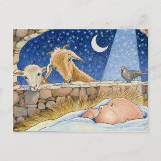 Het briefkaart van Kerstmis (Voorkant)