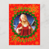 Het Briefkaart van Kerstmis (Voorkant)